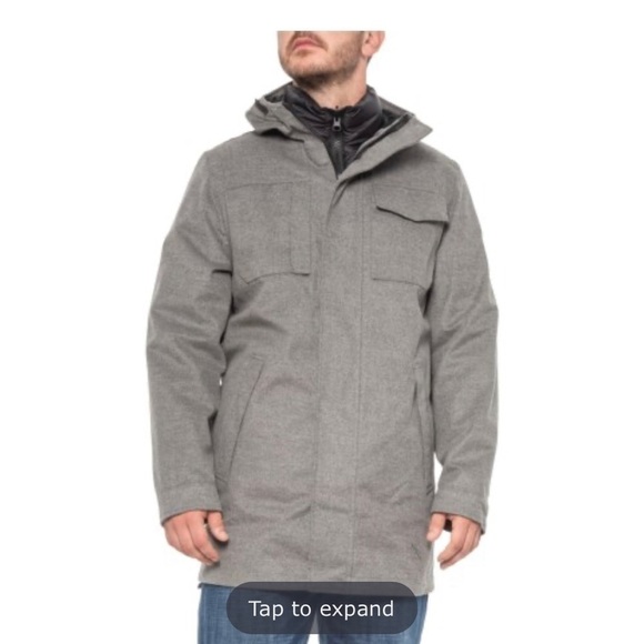 Ugg Parka Sz M  NWT Grey. Jacket Puffer - Picture 1 of 8
